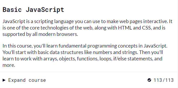 Basic JavaScript