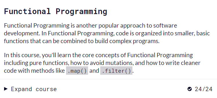 Functional Programming